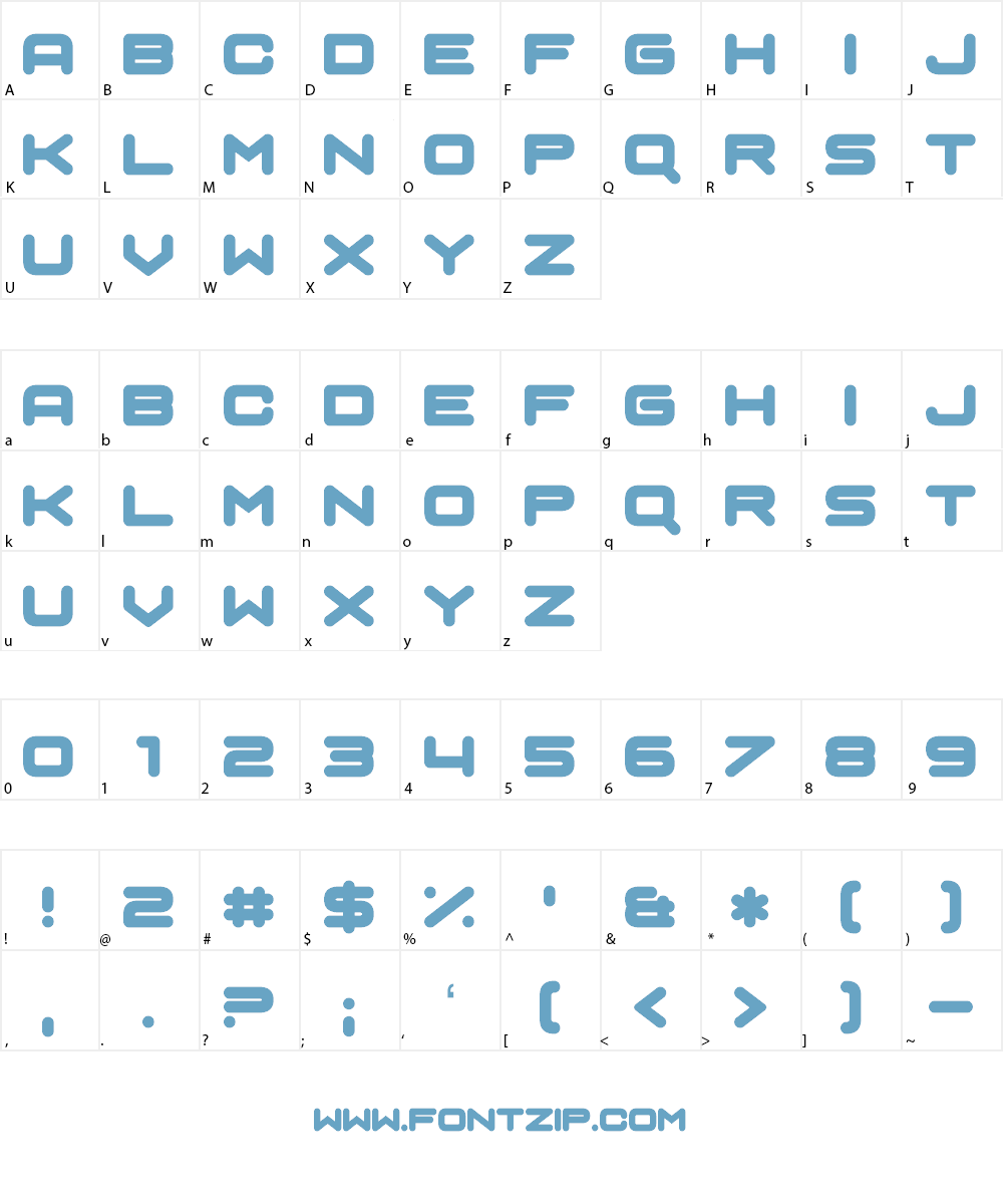 Sci Auralieph Font Character
